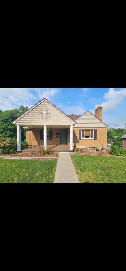 Thoughts on painting front and side columns tricorn black to match?