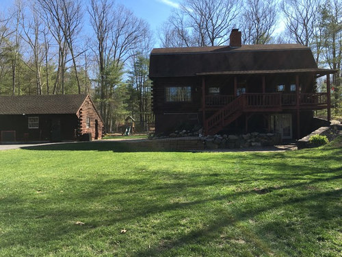 Connecting Log Cabin To Detached Garage For In Law Suite
