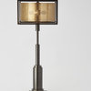 Double Shade Lamp - Antique Brass, Bronze