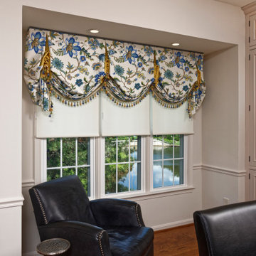 Award-Winning Kitchen Balloon Valance: Unifying Design
