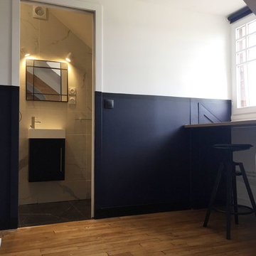 Transformation de chambres de bonnes en appartement