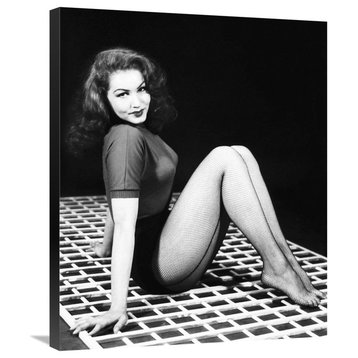 "Julie Newmar" Stretched Canvas Giclee by Hollywood Photo Archive, 25x30"