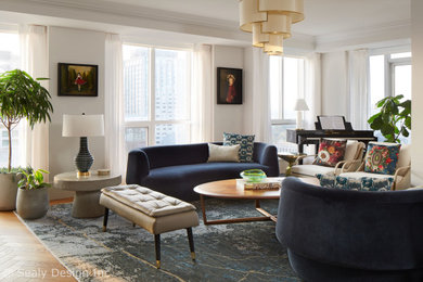 Example of a living room design in Toronto