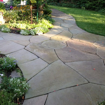 Irregular Bluestone Flagstone in St. Paul Minnesota