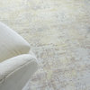 Murano Handmade Hand Loomed Wool and Bamboo Silk Nutshell Area Rug, 9'x12'