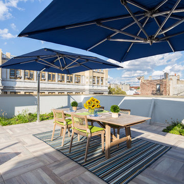 'Woodside Oak' - wood look porcelain pavers