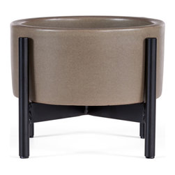 Case Study Desktop Planter with Metal Stand - Indoor Pots And Planters