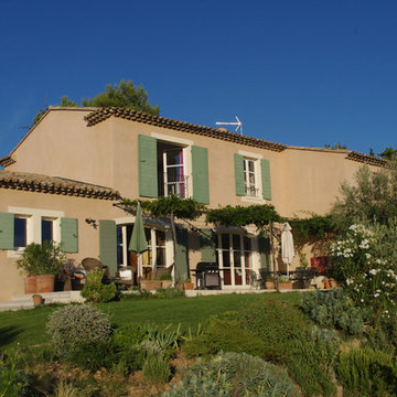 Construction d'une villa provençale en Luberon