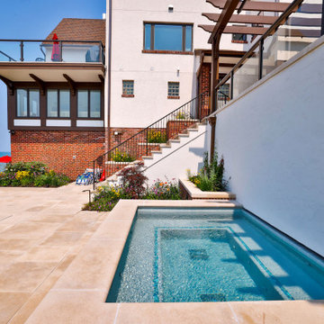 Lakeside Retreat with this Exquisite and Sophisticated Pool & Spa Oasis