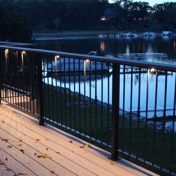 Custom Metal Rail and Spiral Stair