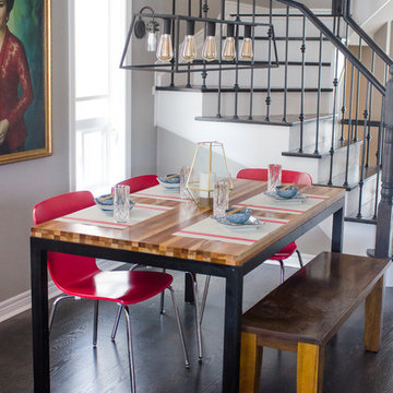 Colourful Markham Renovation