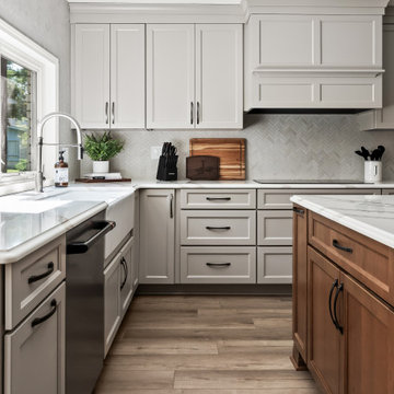 From Dark and Dated to Warm and Welcoming: A 1970's Kitchen Transformation