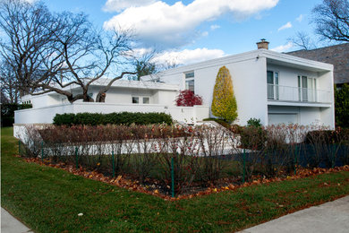 Transitional exterior home photo in Chicago
