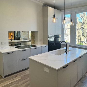 Handleless Kitchen in Primrose Hill