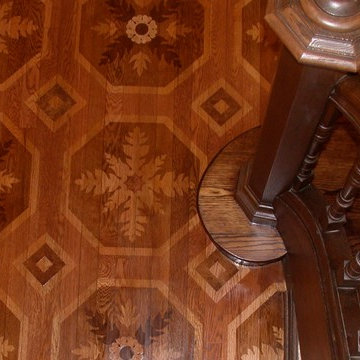 Octagonal Faux Inlay Floor