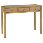 Bentley Designs - Atlanta Oak Furniture Dressing Table - Atlanta Oak Dressing Table features simple clean lines and a timeless style. The range is available in two tone, white painted or natural oak options, to suit any taste. Also manufactured with intricate craftsmanship to the highest standards so you know you are getting a quality product.