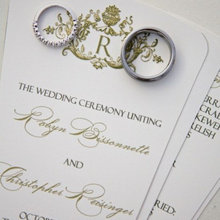 wedding booklet