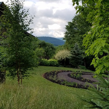 Rustic Cabin Cottage Garden