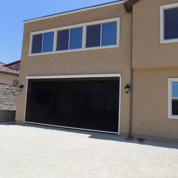 California Room Motorized Power Screen in Trabuco Canyon, California