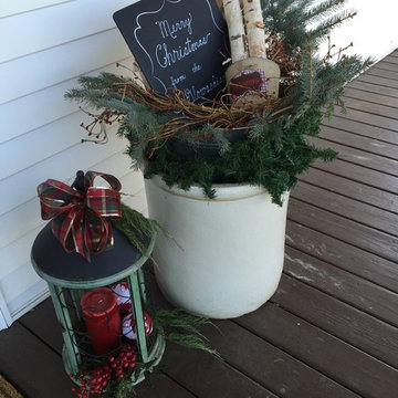 Decorating for Christmas in Illinois