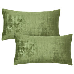 Pillow Decor Castello Soft Velvet Throw Pillows (3 Sizes, 18