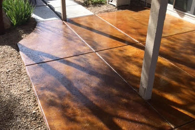 Rear Patio Stain & Seal