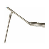 LED floor lamp SENO matt nickel