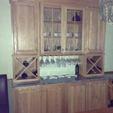 Dry Bar & hutch