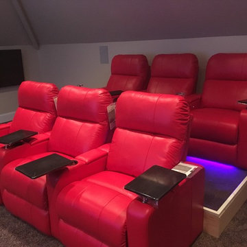 Trumbull Movie theater seat platform
