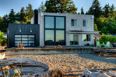 Design ideas for a modern home design in Seattle.
