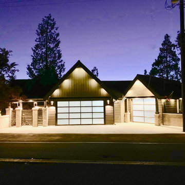 Modern Industrial Lodge, lake Arrowhead Lake Front