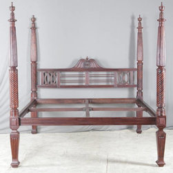 Vagator Mahogany Bed - Four Poster Beds