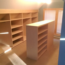 Angled Ceiling Closets