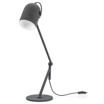 Black Swing Arm Desk Lamp, By-Boo Sleek