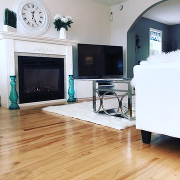 LIVING ROOM REDESIGN & STAGING