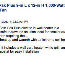 Wall Heaters