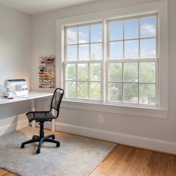 Seamless Third Story Addition to Glover Park DC Rowhouse