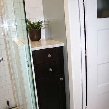 Small Pass-Through Marble Bath