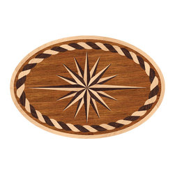 Oshkosh Designs Mariah Inlay Medallion - Hardwood Flooring