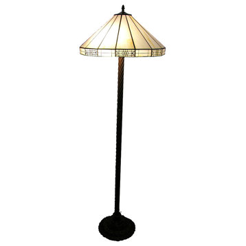 Tiffany-Style Simple Floor Lamp