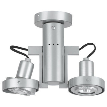 Cal Lighting CE-962/GU10 Two Light Ceiling Mount Light - Painted Silver