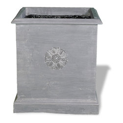 Amedeo Design, LLC - USA - Square Icon Planter - Outdoor Decor