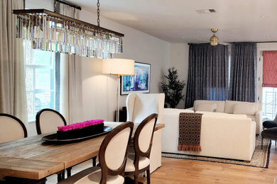 Dining room - dining room idea in Austin