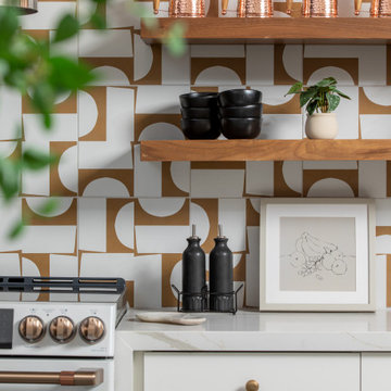 Commercial Amenity Kitchen Backsplash