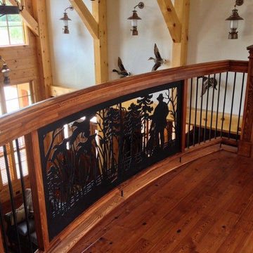 Balcony Railing - Curved Radius Railing