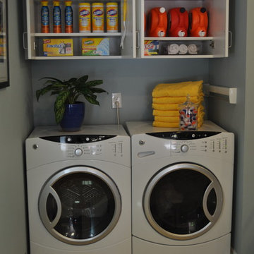 Laundry Room Storage and Organization