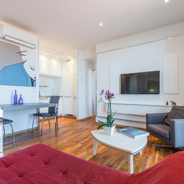 Rénovation d'un appartement à Cap d'Ail dans un immeuble Belle Epoque