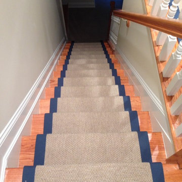Custom Curved Wide Binding Sisal Runners