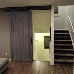 Tall Barn Door Build and Installation - Interior Doors