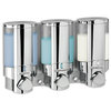 Aviva 3-Chamber Shower Dispenser, Chrome